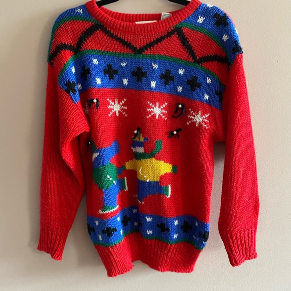 Ugly Tacky Holiday Christmas Sweater - Picture 2 of 7